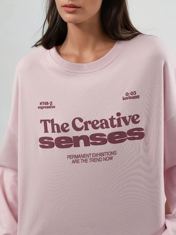 Maglia extra large di Busem in rosa