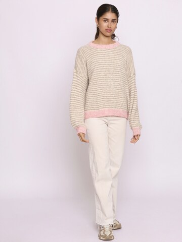 Lilavie Strickpullover ' Aleaa ' in Beige