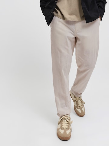 Regular Pantalon chino 'JREBOLIVER' JJ Rebel en gris