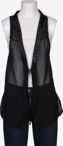 OBJECT Weste XS in Schwarz: Vorderseite