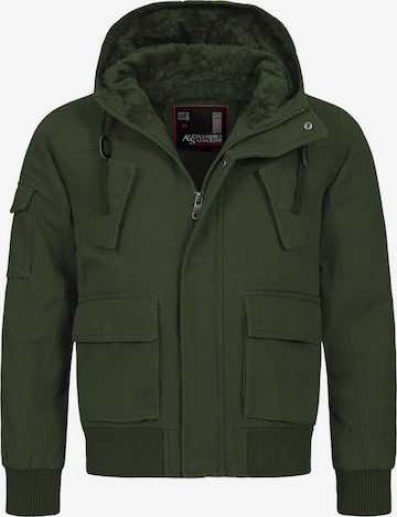 Veste d’hiver Alessandro Salvarini en vert : devant