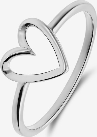 Lucardi Ring in Silver: front