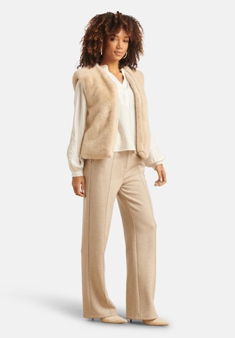 Smashed Lemon Vest in Beige