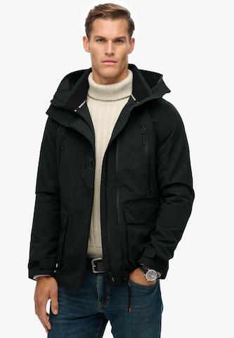 Veste mi-saison Superdry en vert : devant