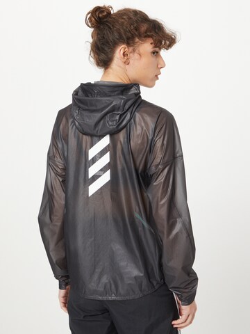 ADIDAS TERREX Športna jakna 'Agravic 2.5-Layer Rain' | črna barva