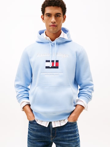 TOMMY HILFIGER Mikina - Modrá: predná strana