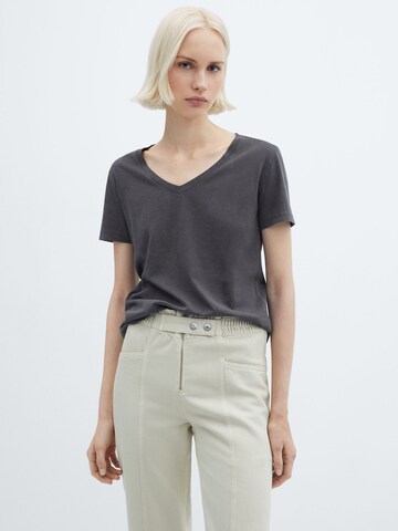 MANGO Shirt 'WASHAPI' in Grey: front