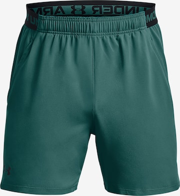 UNDER ARMOUR Sportovní kalhoty 'Vanish' – zelená: přední strana