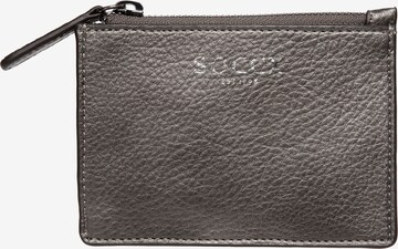 Soccx Wallet in Grey: front