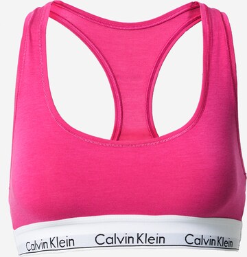 Calvin Klein UnderwearBustier Grudnjak - roza boja: prednji dio