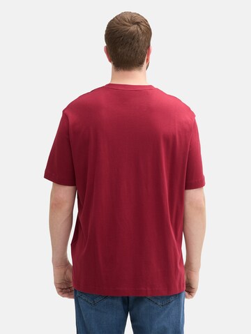 TOM TAILOR Men + Shirt in Rood