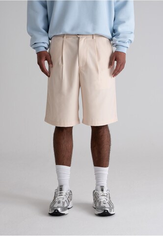 Regular Pantalon Prohibited en beige