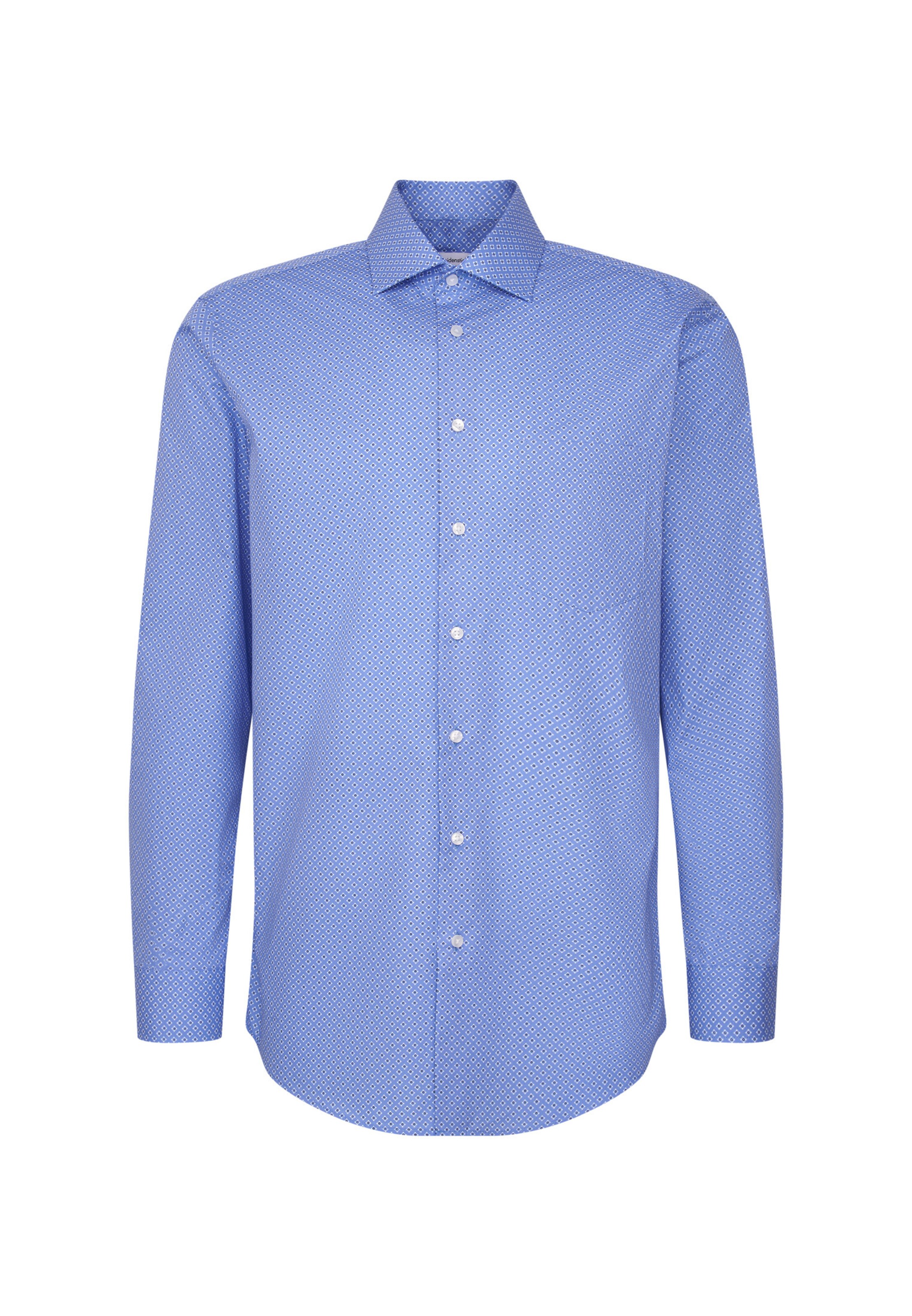 SEIDENSTICKER Button Up Shirt in Light blue / Black / White, Item view