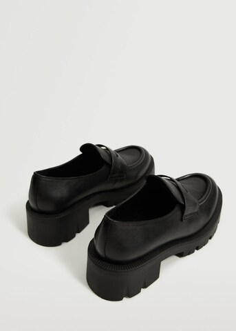 MANGO Slipper – černá