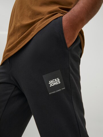 Jack & Jones Plus Zúžený Kalhoty 'Gordon Lock' – černá