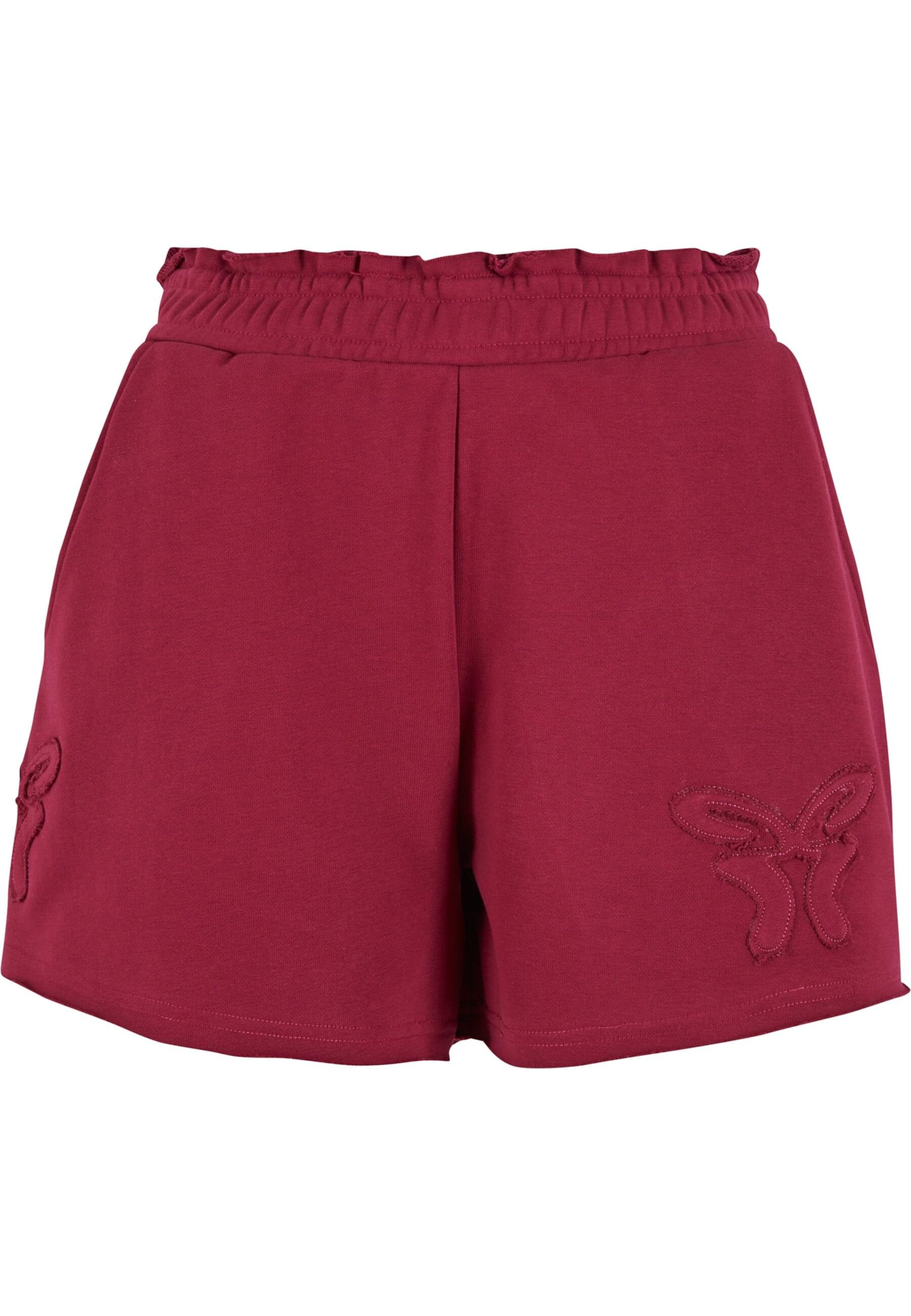 regular Pantaloni di Felicious in rosso: frontale