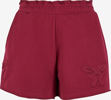 Felicious Regular Housut värissä punainen: etupuoli