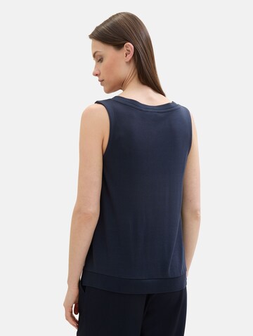 TOM TAILOR Knitted Top in Blue