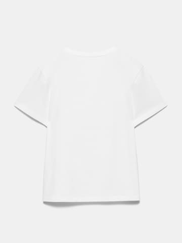 Pull&Bear Тениска в бяло