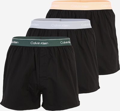 Calvin Klein Underwear Bokserishortsit koossa S värissä vaaleanharmaa / smaragdi / aprikoosi / musta, Tuotenäkymä