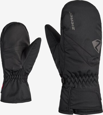 ZIENER Athletic Gloves 'LORIANO' in Black: front