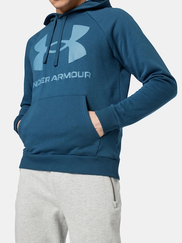 UNDER ARMOURSportska sweater majica 'Rival' - plava boja