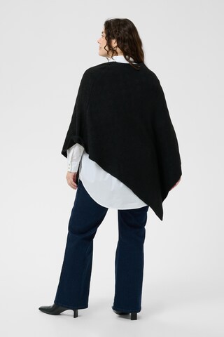 KAFFE CURVE Cape 'Jenny' in Black
