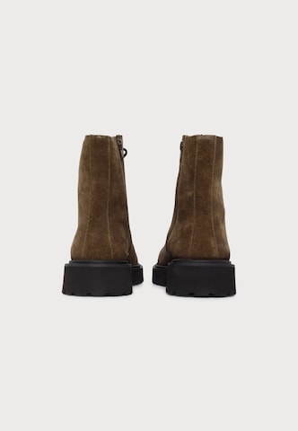 Boots stringati di Blauer.USA in grigio