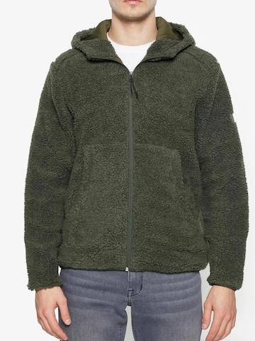 Signal Fleecetakki 'Gavo' värissä vihreä: etupuoli