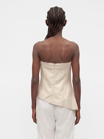 Haut 'SINA' TOPSHOP en gris