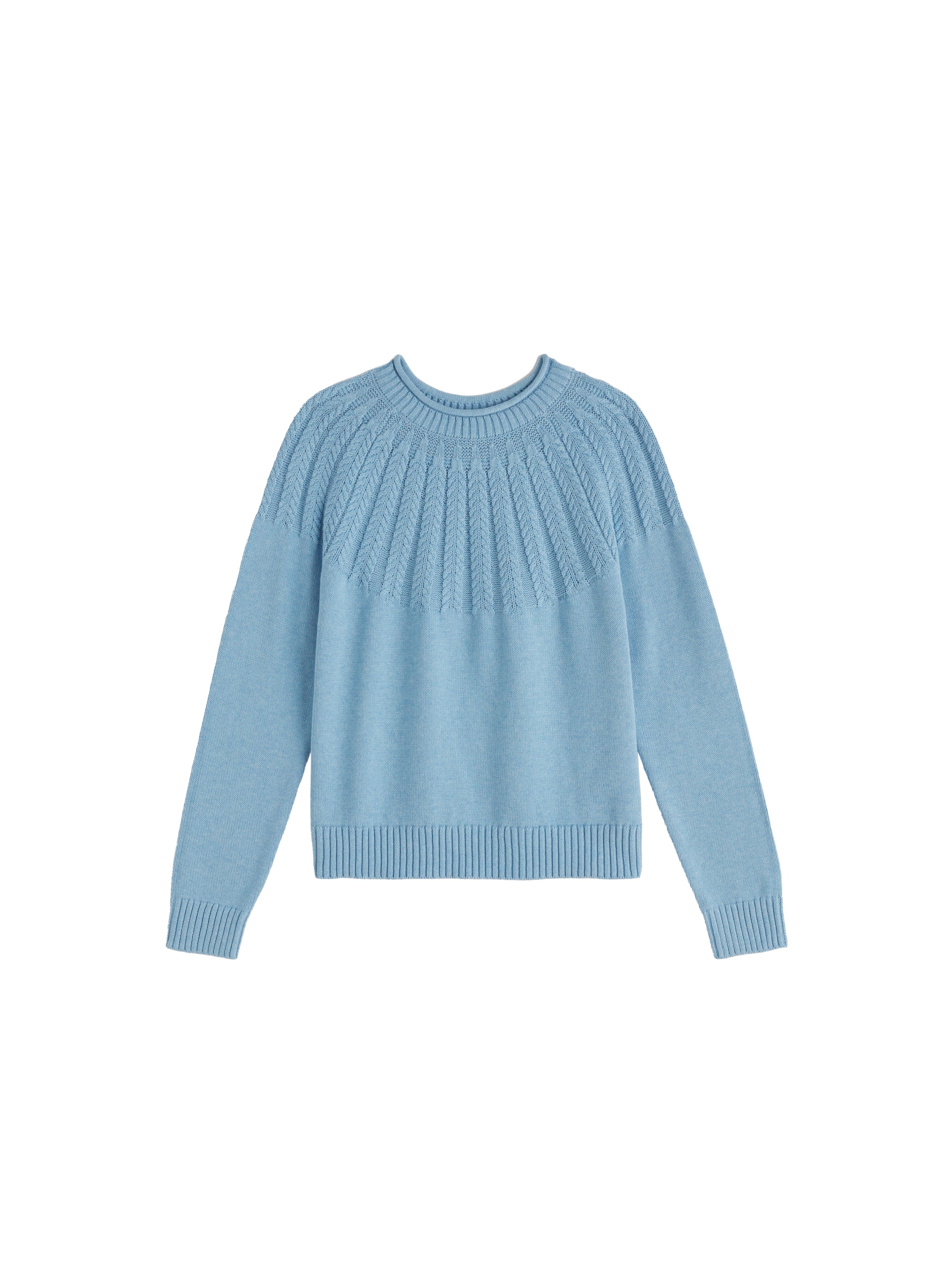 Pull-over 'Stone Chat' Seasalt Cornwall en bleu : devant
