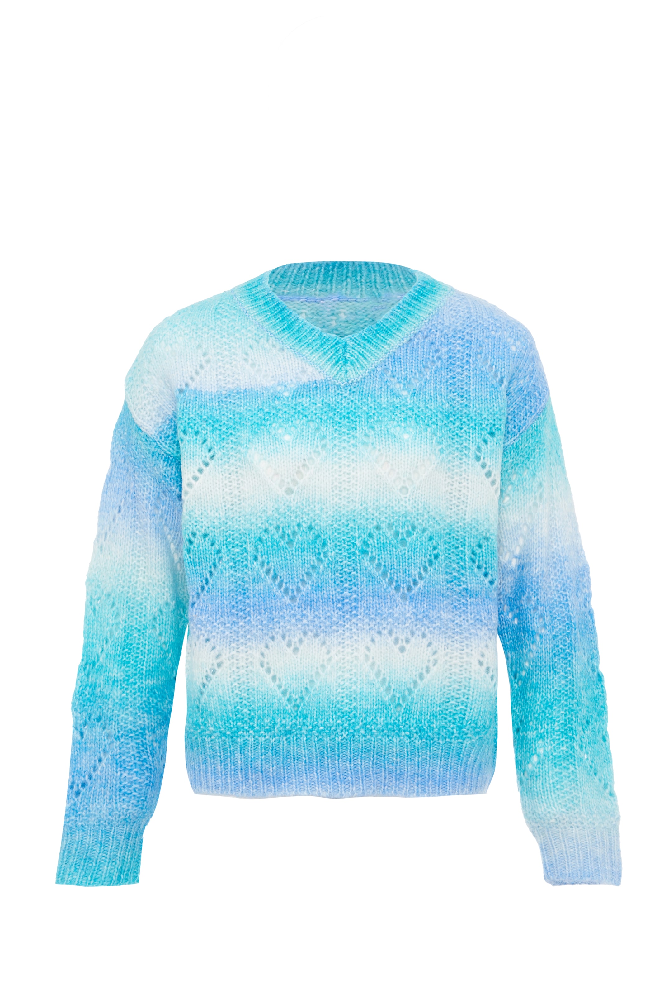 Sidona - Pullover em azul: frente