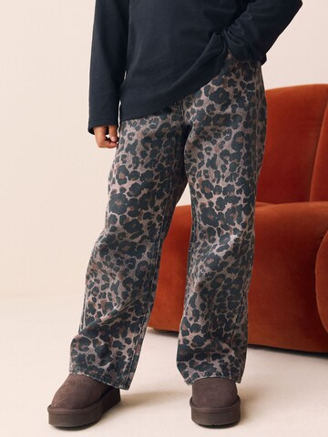 Next Regular Jeans in Brown: front