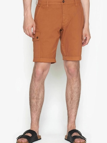 Signal regular Cargobukser 'KenSi' i orange: forside