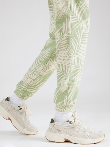 Effilé Pantalon 'La Palma' Iriedaily en vert