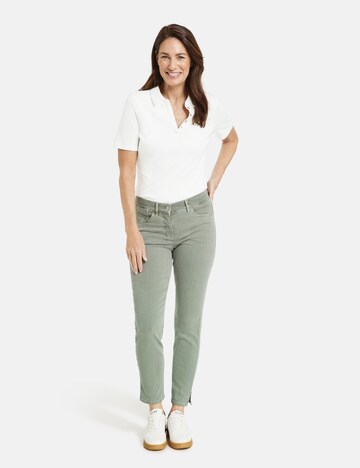 GERRY WEBER Regular Jeans in Groen