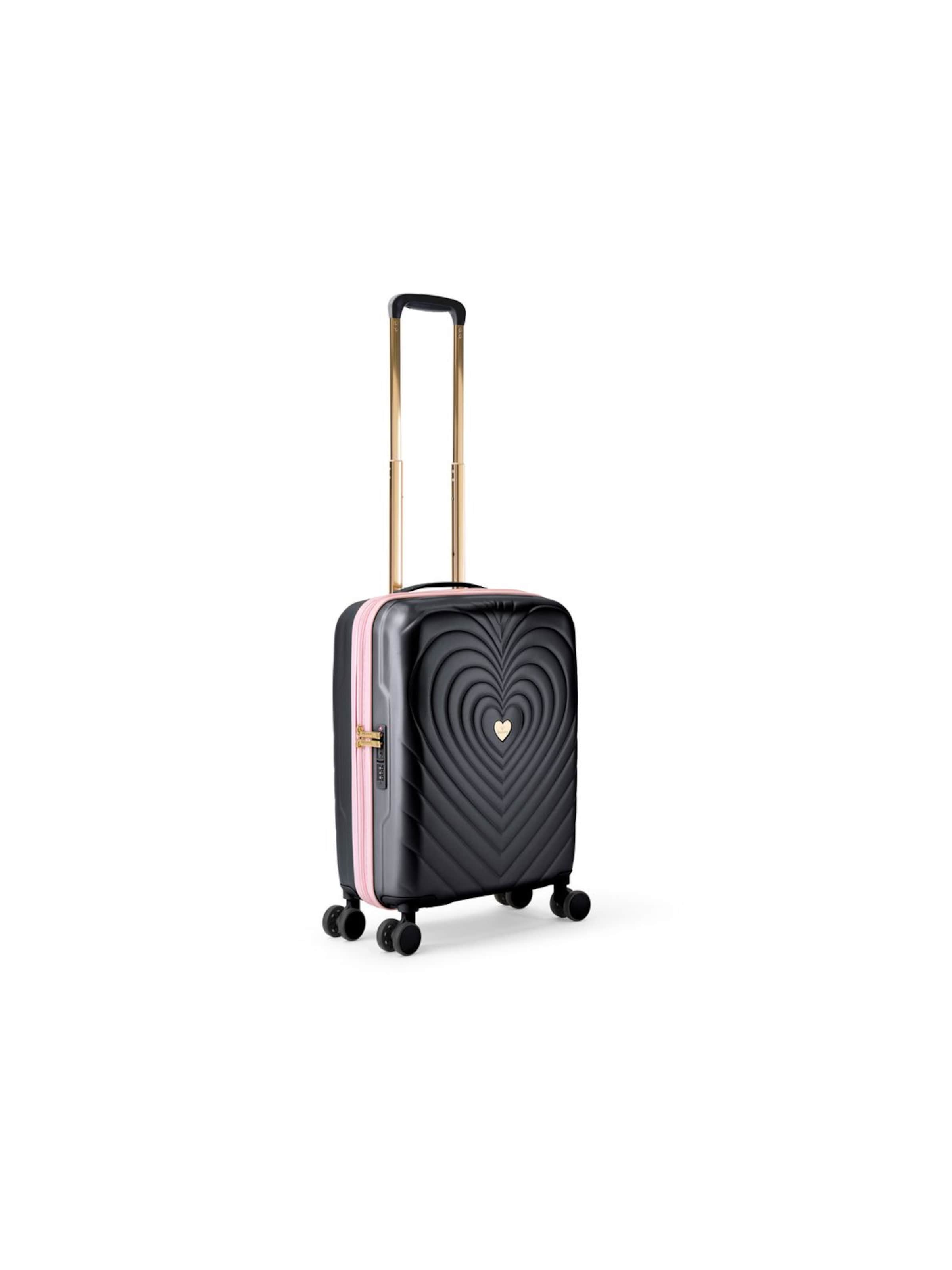 Braccialini Trolley 'Matelassé'‌‌‌‌ in Schwarz