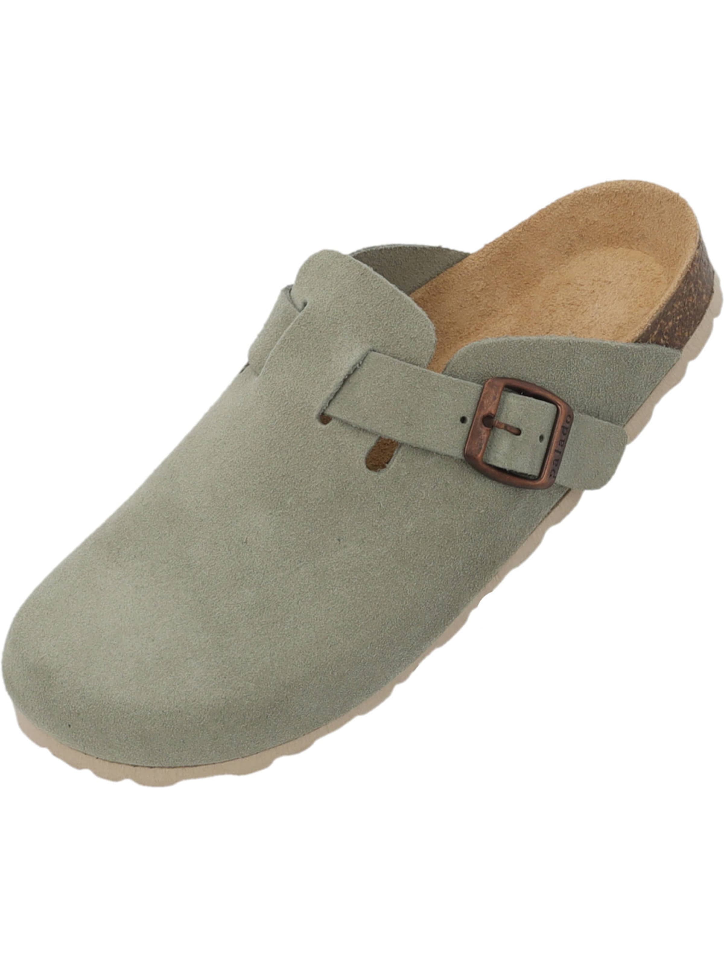 Palado Clogs 'Kiel' in Groen: voorkant