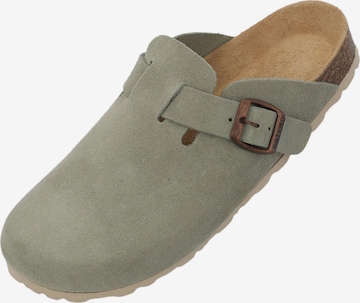 Palado Clogs 'Kiel' in Groen: voorkant