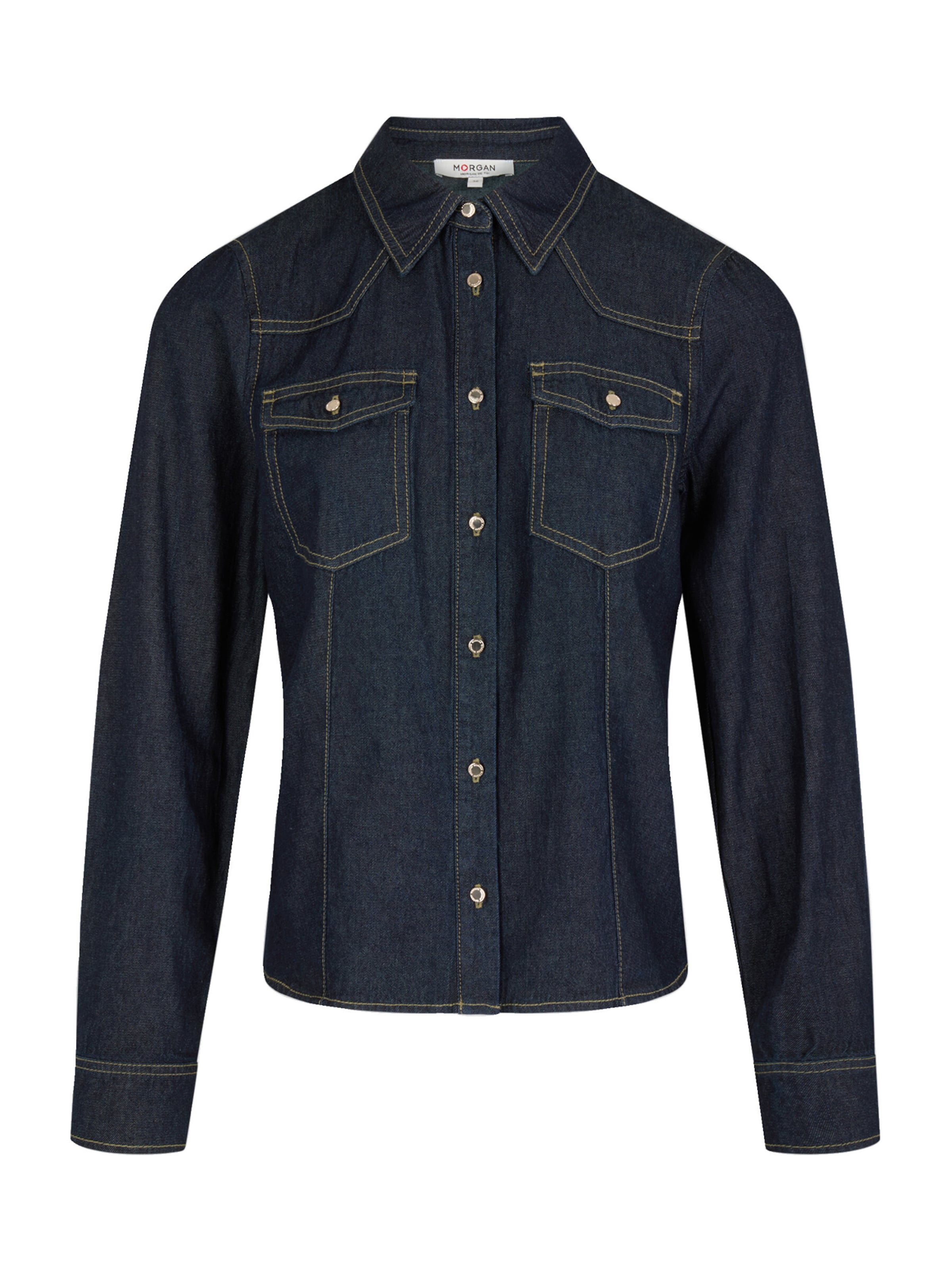 MorganBluza - plava boja: prednji dio