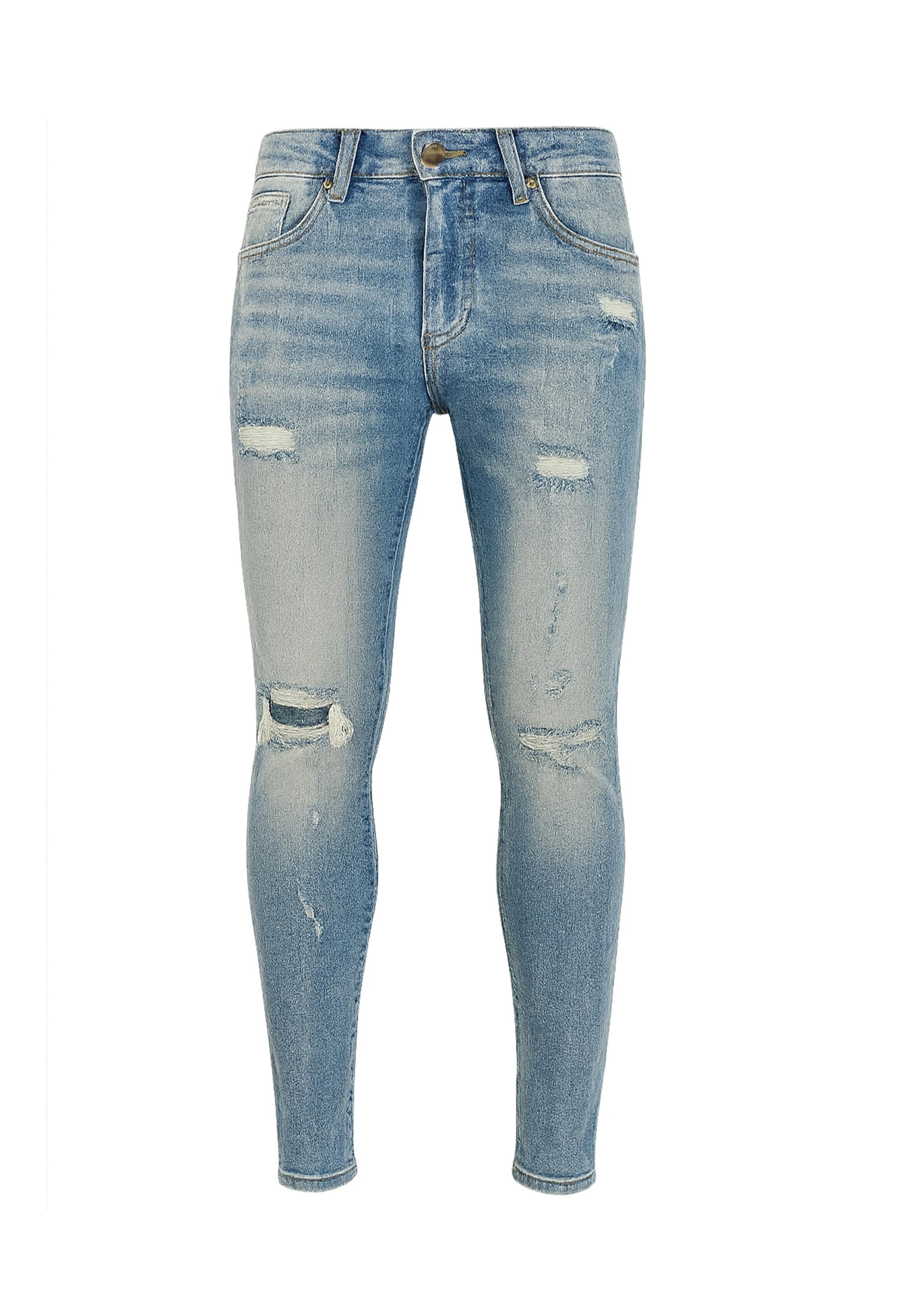 Skinny Jeans di 2Y Premium in blu: frontale