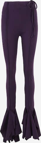 ABOUT YOU REBIRTH STUDIOS Trousers 'ARWEN' in Purple: front