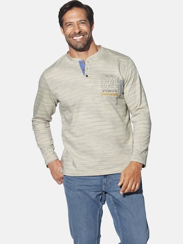 Jan Vanderstorm Sweatshirt 'Magnusgren' in Beige: Vorderseite
