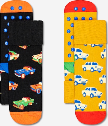 Happy Socks Ponožky 'Car' – žlutá: přední strana