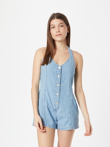 LEVI'S ® Jumpsuit 'Faris Denim Romper' in Blauw: voorkant