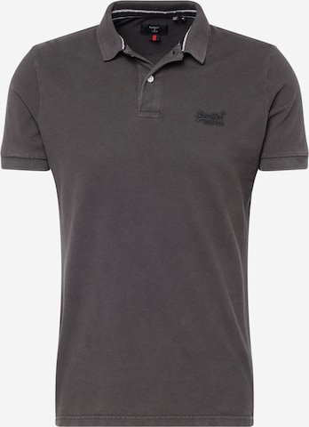 Superdry Poloshirt in Schwarz: predná strana