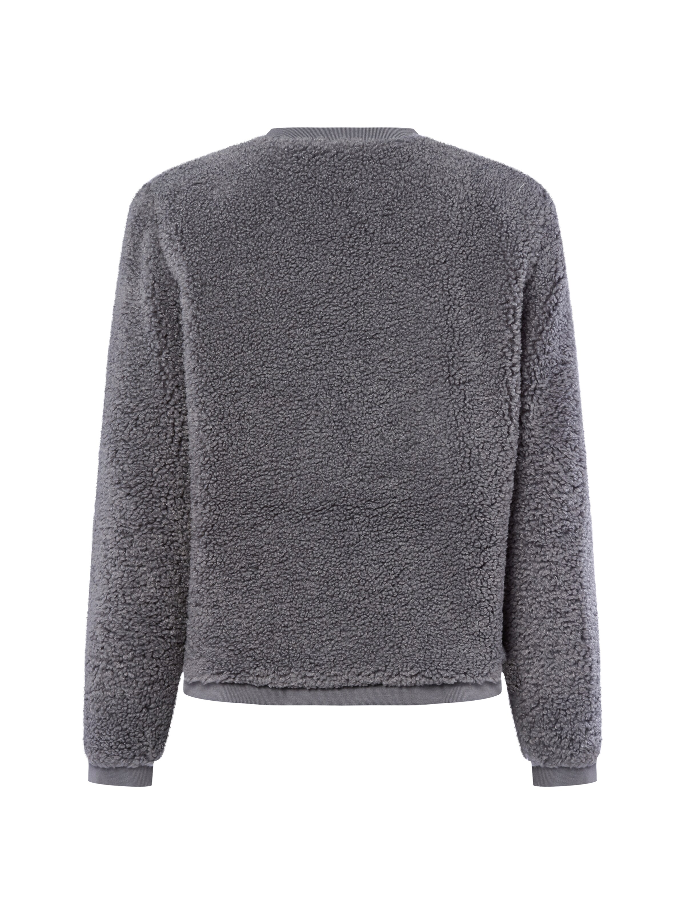 Marie Lund Fleece Jacket in Grey
