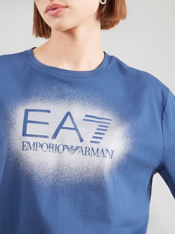 EA7 Emporio Armani T-Shirt in Blau