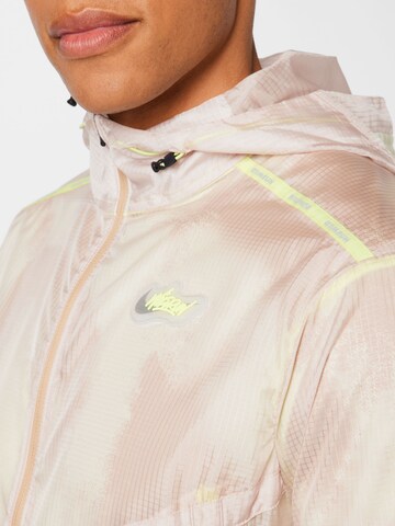 NIKE Athletic Jacket in Grey