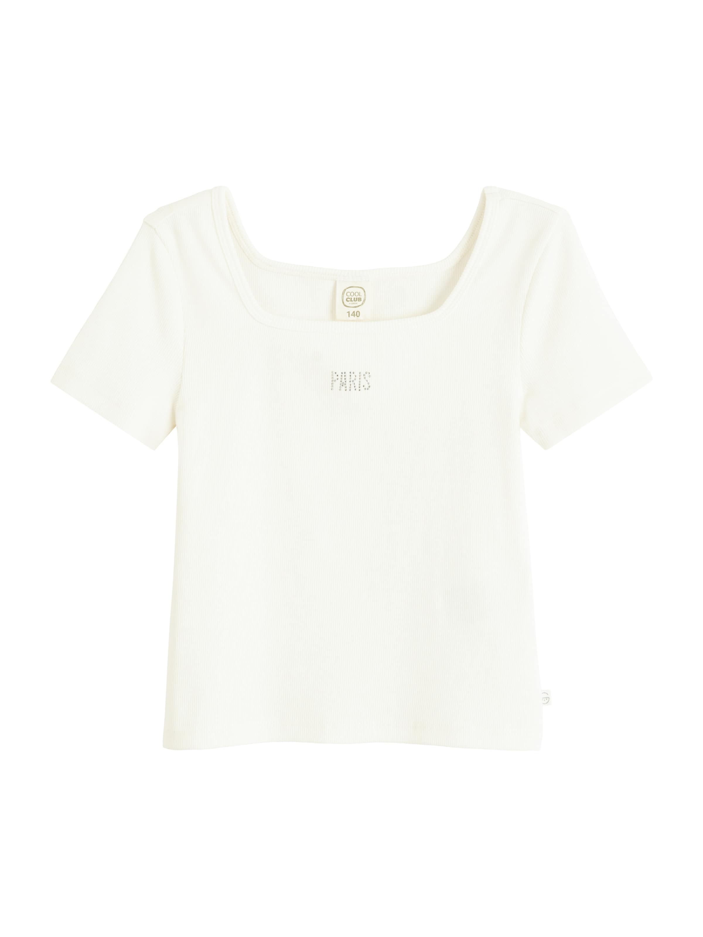 Cool Club T-shirt i vit: framsida